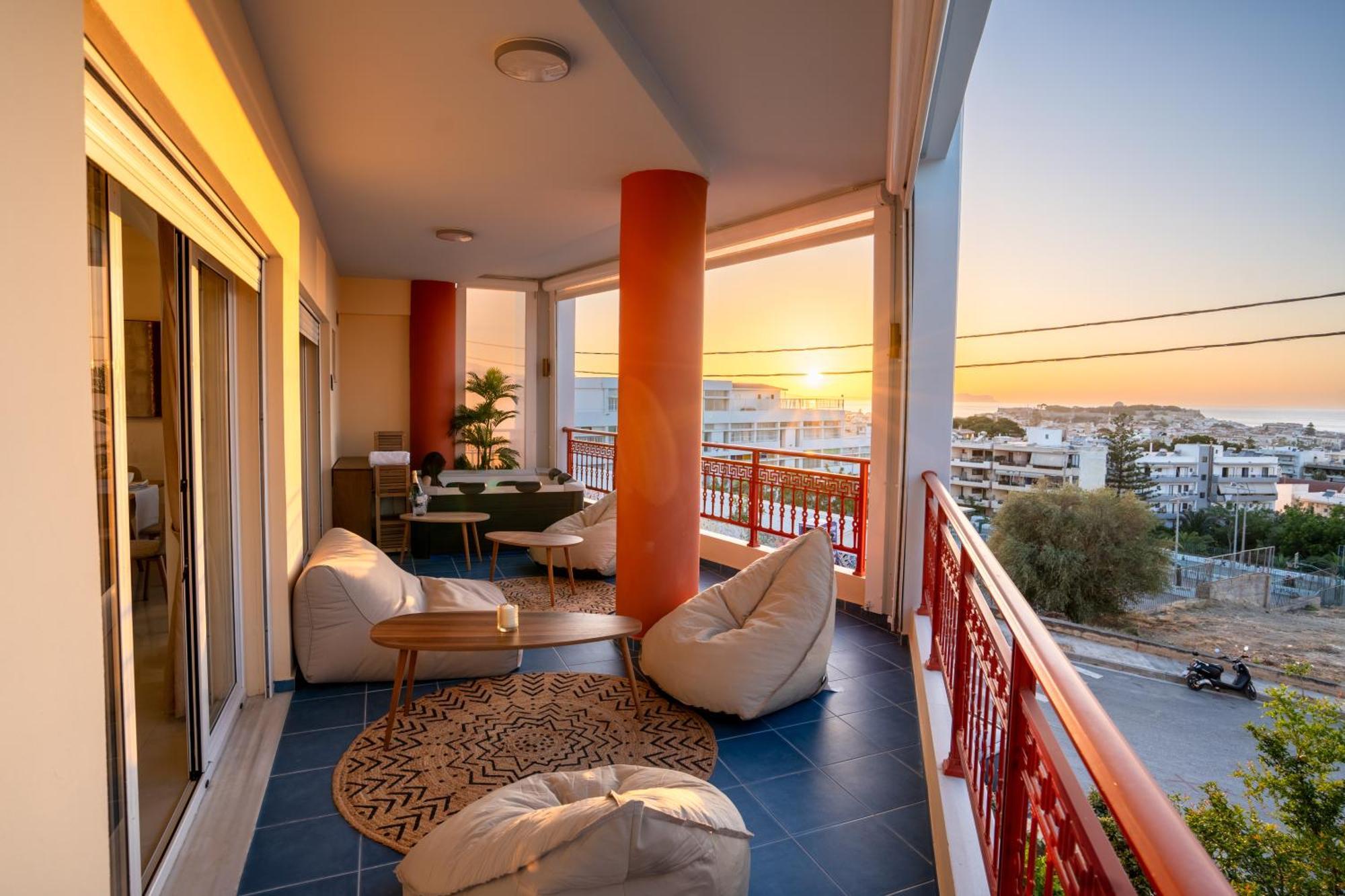 Vdg Luxury Seafront Residence Rethymnon Exterior foto